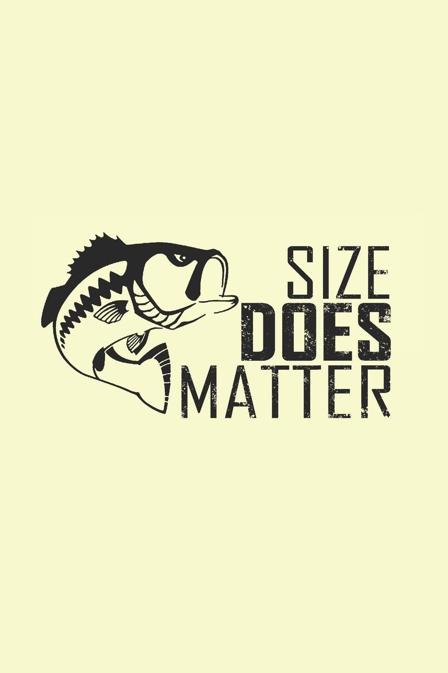 Size does matter: notebook 6x9 lined 120 pgs