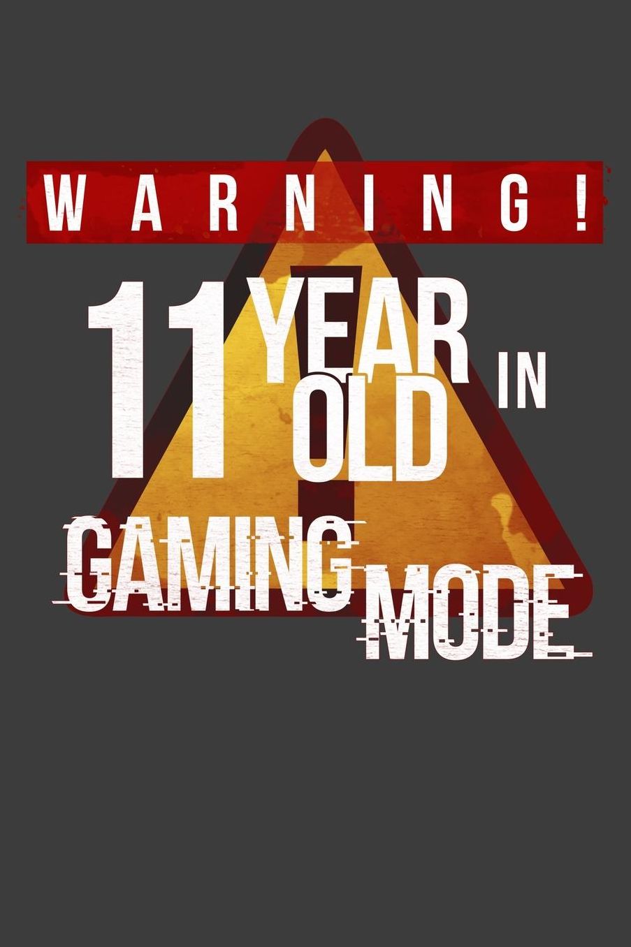 Warning 11 Year Old In Gaming Mode: 11 Year Old Gamer 2020 Calender Diary Planner 6x9 Personalized Gift For 11th Birthdays
