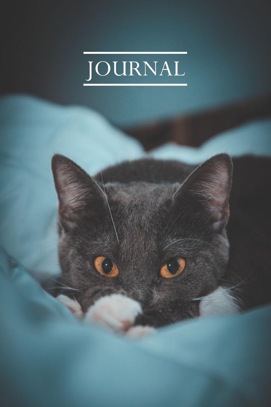 Journal: Pretty Cute Kitten Notebook for Cat Lovers