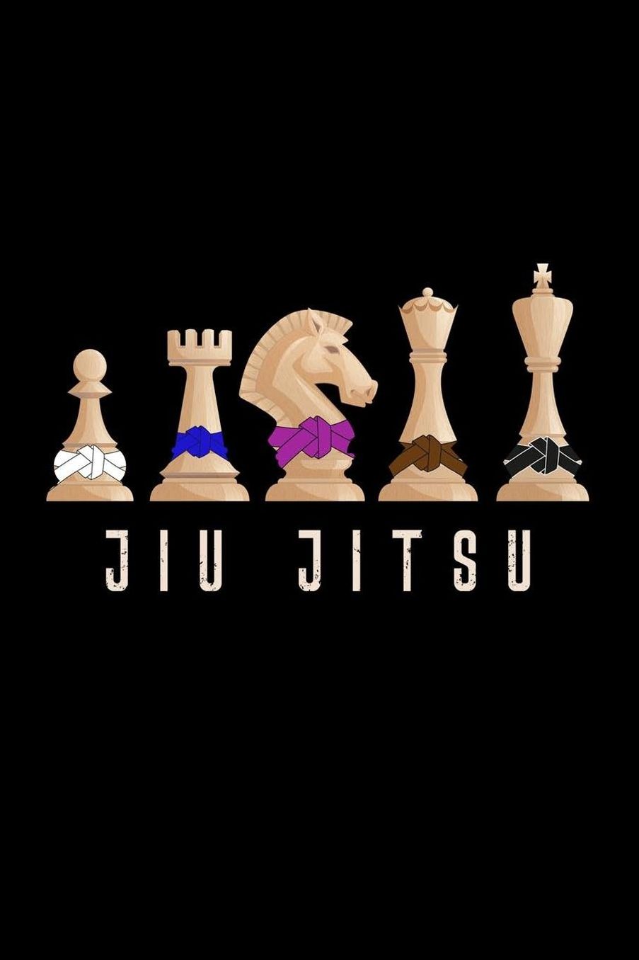 Jiu Jitsu: 110 Pages Lined Notebook/Journal
