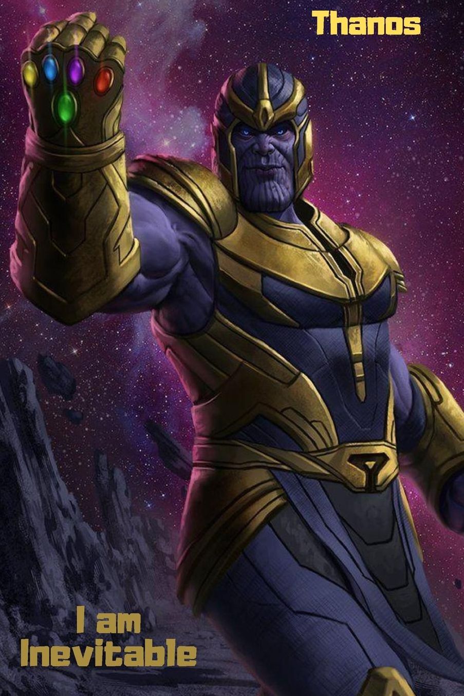 Thanos Quest: Blank Lined Superhero Gift Journal/Notepad/Diary for Marvel Comic & Adventure Fans