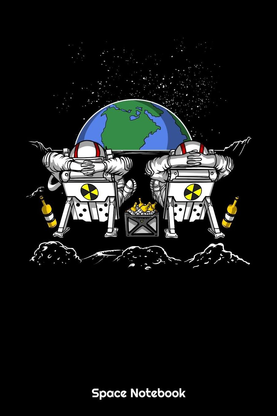 Space Notebook: Space Astronauts Chilling Notebook