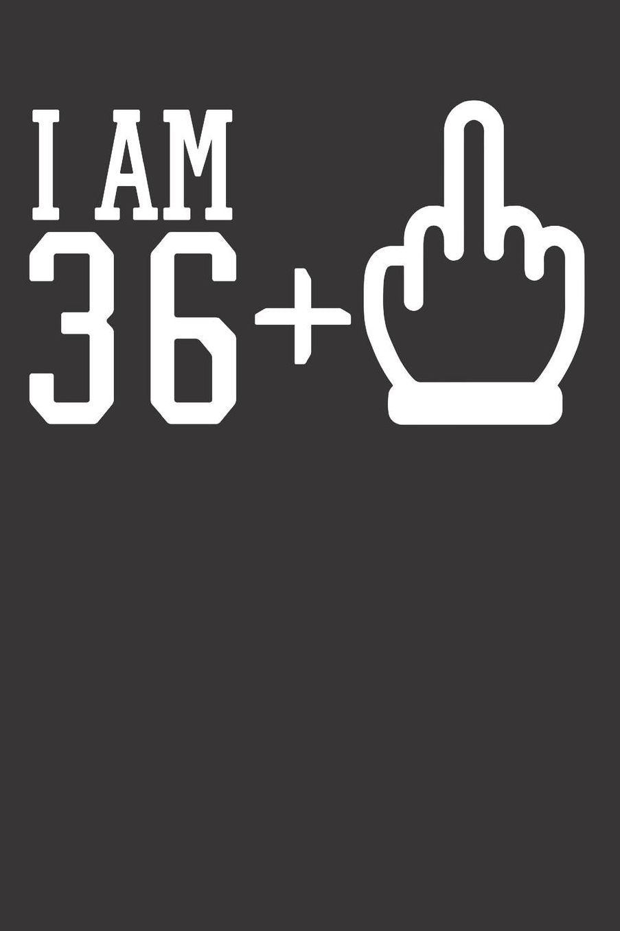 36 Birthday Middlefinger Notebook Journal: 36 Birthday Middlefinger Notebook Journal gift Journal 6 x 9 120 pages