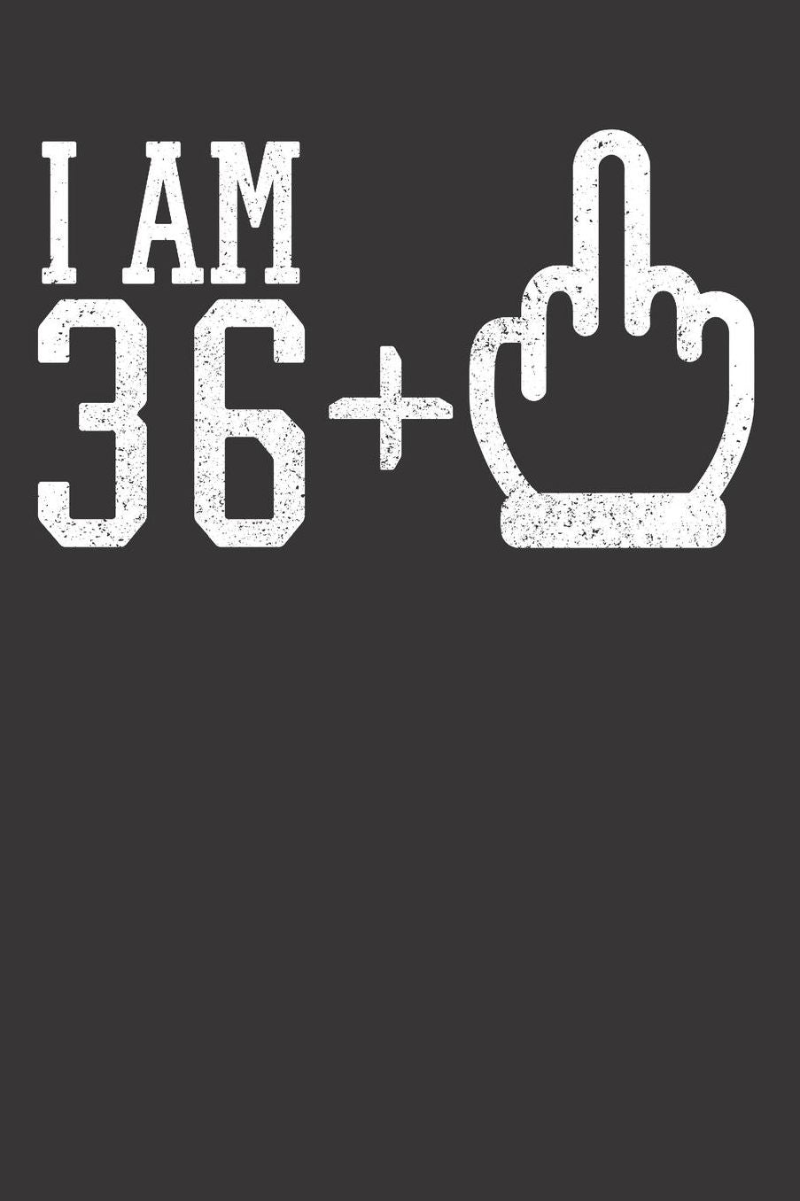 36 Birthday Middlefinger Notebook Journal: 36 Birthday Middlefinger Notebook Journal gift Journal 6 x 9 120 pages