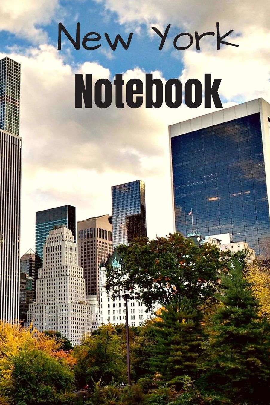 New York Notebook: A cool New York Photo Cover Notebook Journal Planner Diary Travel Notebook - 6x9 - 120 Pages - Wide Ruled Line Paper