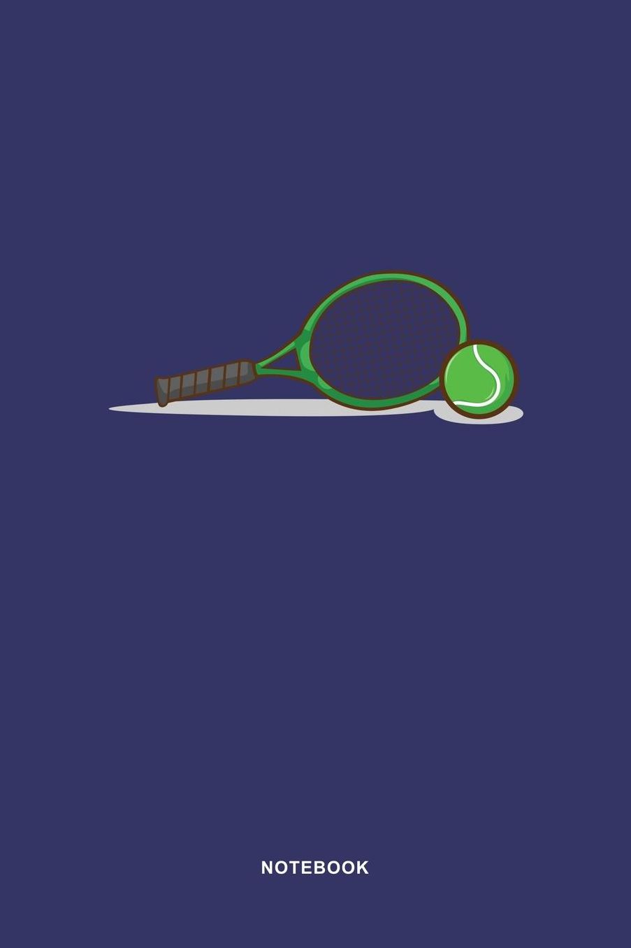 Tennis Sports Art Graphic Notebook: Tennis Sports Illustration Graphic Art Graph Paper 5x5 Pages for Tennis Lovers Notebook / Journal Gift (6 x 9 - 110 graph paper 5x5 pages)