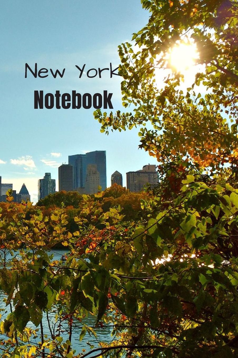 New York Notebook: A cool New York Photo Cover Notebook Journal Planner Diary Travel Notebook - 6x9 - 120 Pages - Wide Ruled Line Paper
