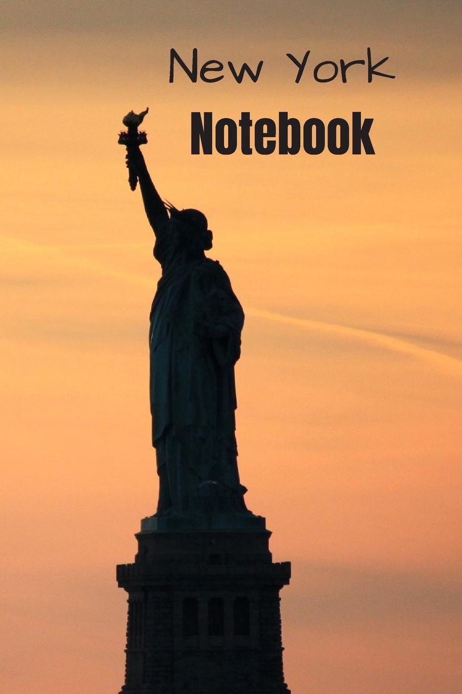 New York Notebook: A cool New York Photo Cover Notebook Journal Planner Diary Travel Notebook - 6x9 - 120 Pages - Wide Ruled Line Paper