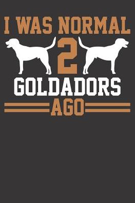 Goldador Notebook: Dog 2 Two Dog Trainer School Breeder 6x9 Dot Grid Dotted 120 Pages for School College