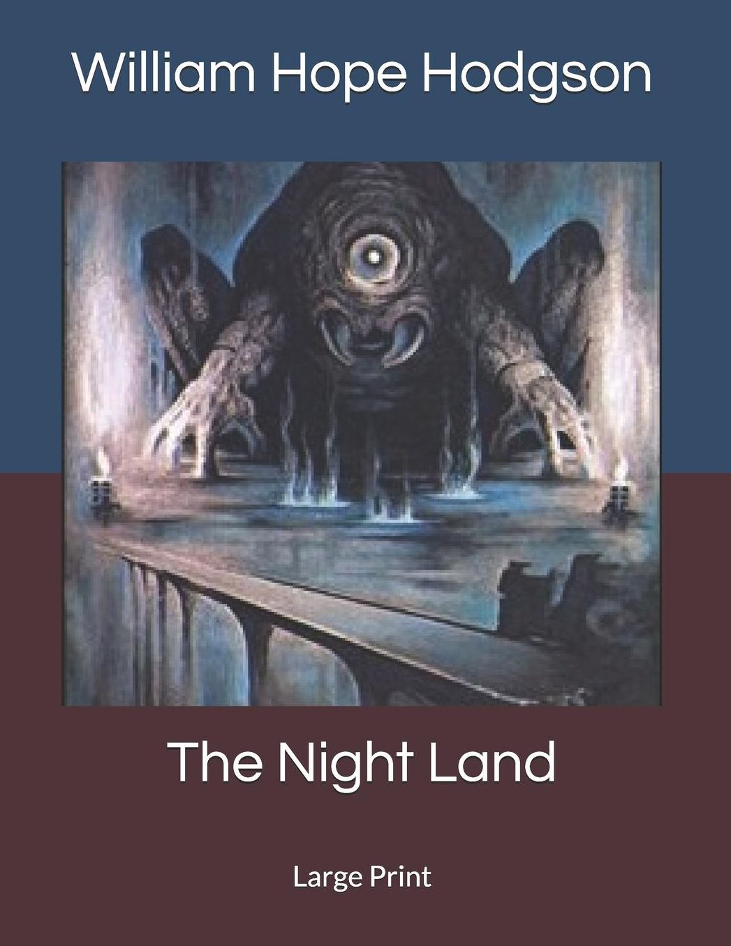 The Night Land: Large Print