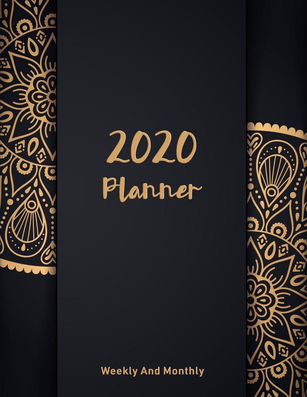 2020 Planner: Weekly And Monthly Calendar Schedule Dot Lined Planner Notebook Journal Many Space For Write In 8.5 x 11