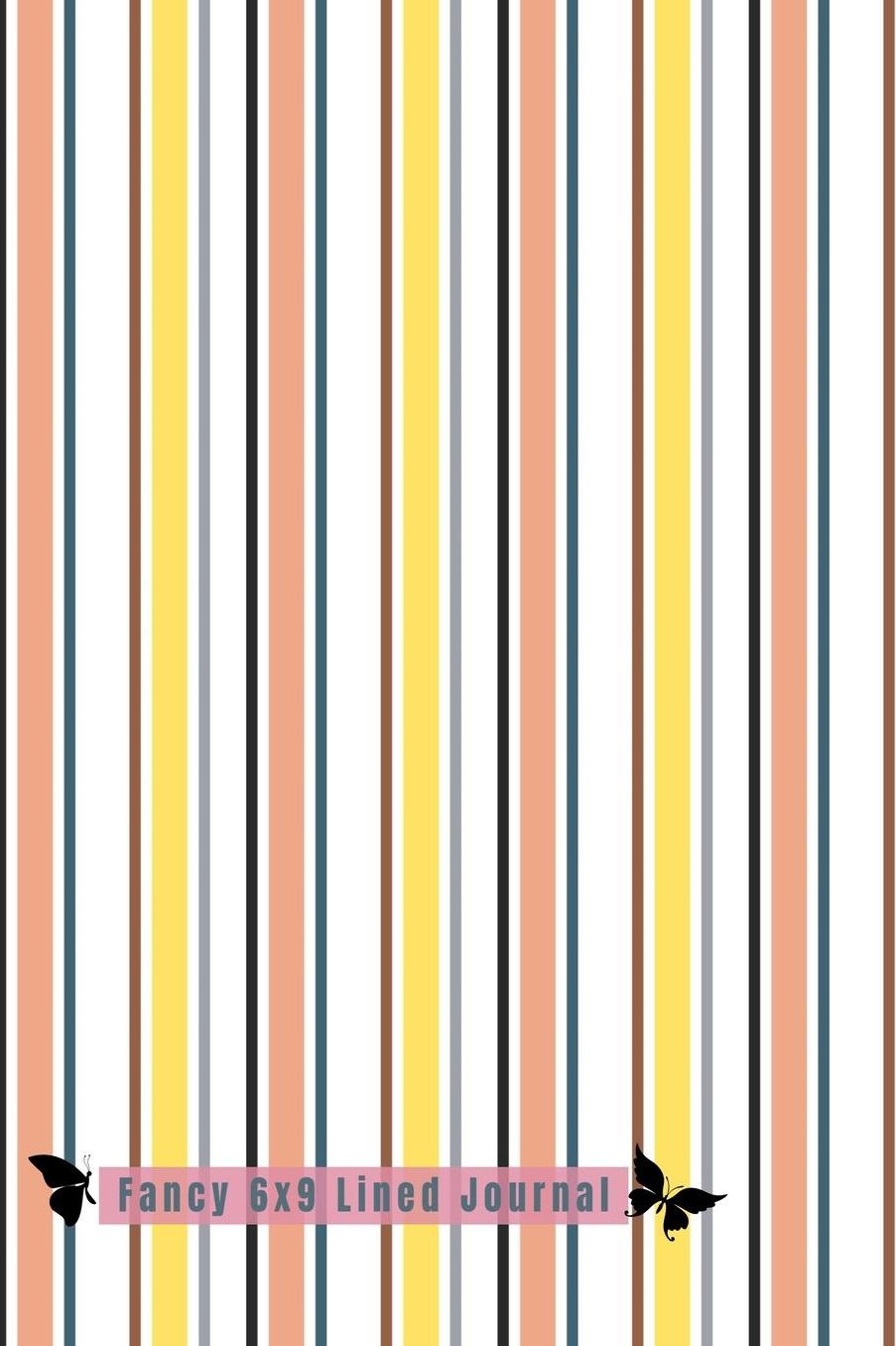 Fancy 6x9 Lined Journal: Colorful and Attractive Lined Journal (Notebook, Jotter, Notepad), Blank 6x9, 120pages Ruled Journal to Write in for Students and Professionals.
