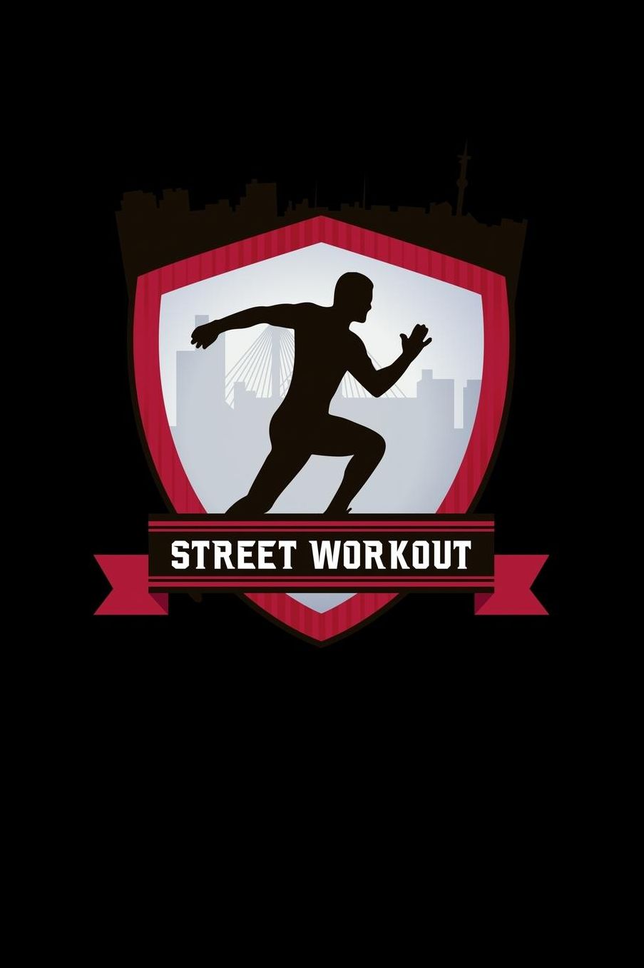 Street Workout: 6x9 120 pages quad ruled Your personal fitness tracking journal