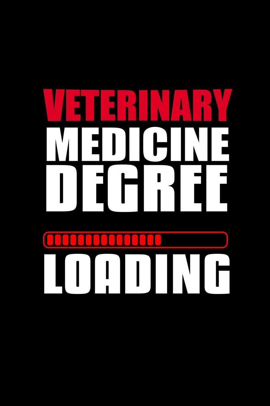 Veterinary medicine degree loading: Notebook Journal Diary 110 Lined pages