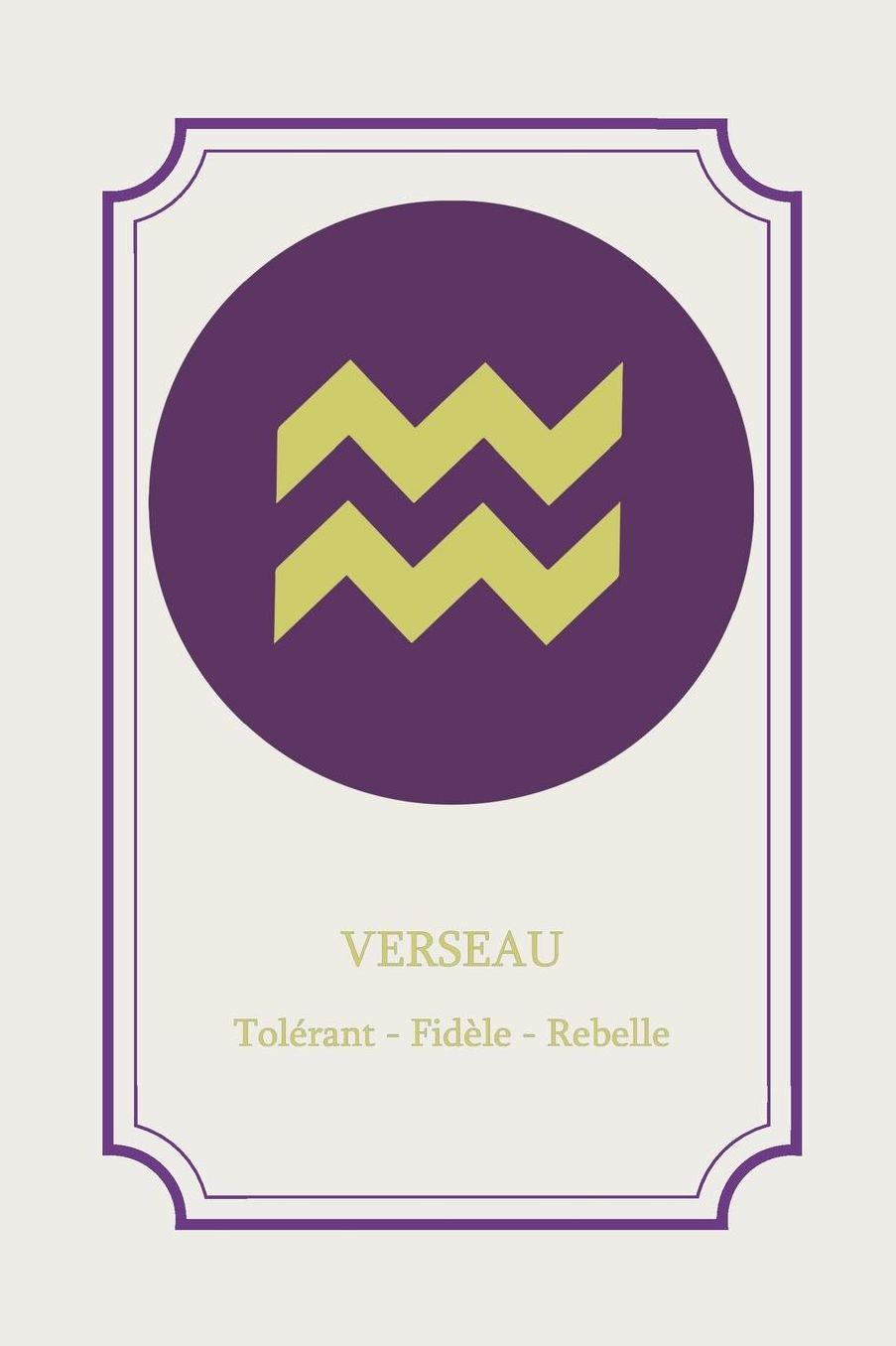 Verseau: Verseau Signe Du Zodiaque Journal Notebook Diary Dot Grid