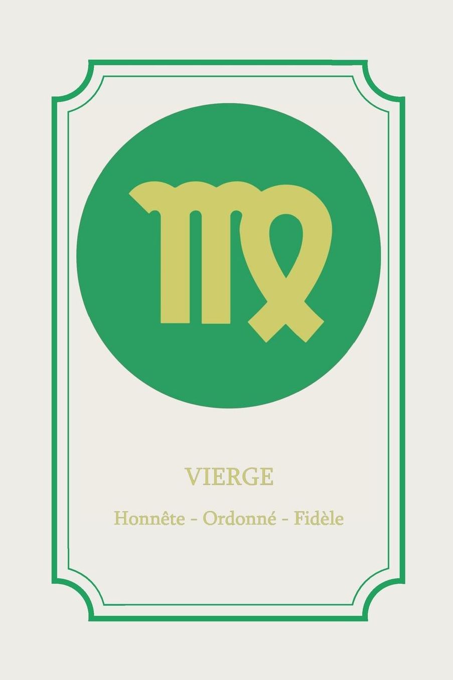 Vierge: Vierge Signe Du Zodiaque Journal Notebook Diary Dot Grid