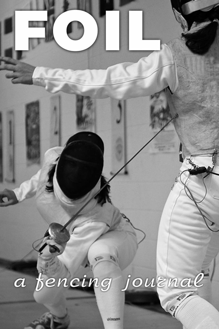 Foil: A Fencing Journal: A page numbered, lined fencing journal with table of contents