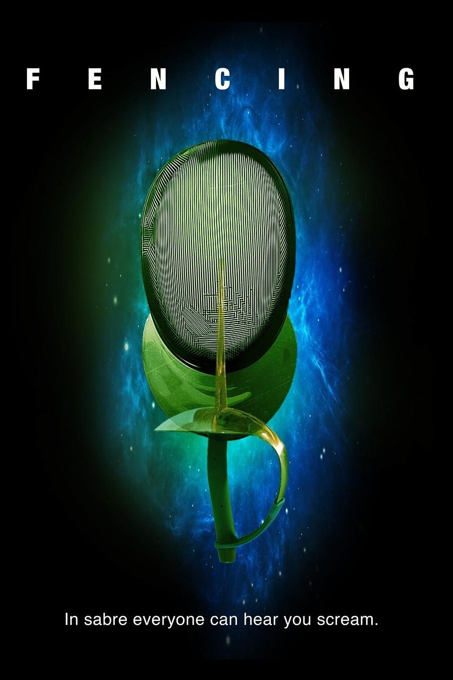In Saber, Everyone Can Hear You Scream: A page numbered, lined sabre fencing journal with table of contents