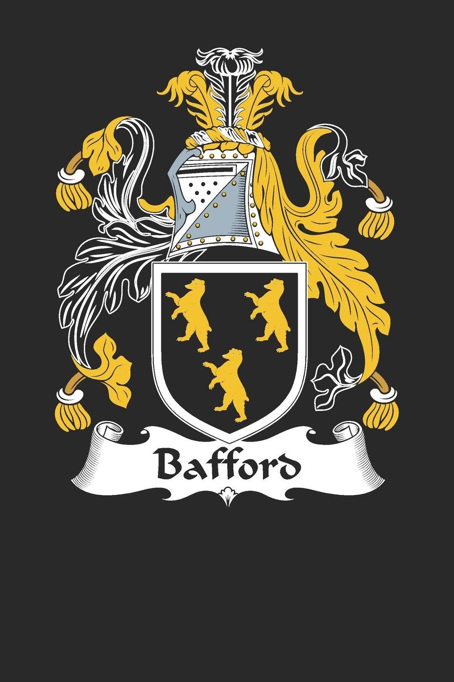 Bafford: Bafford Coat of Arms and Family Crest Notebook Journal (6 x 9 - 100 pages)