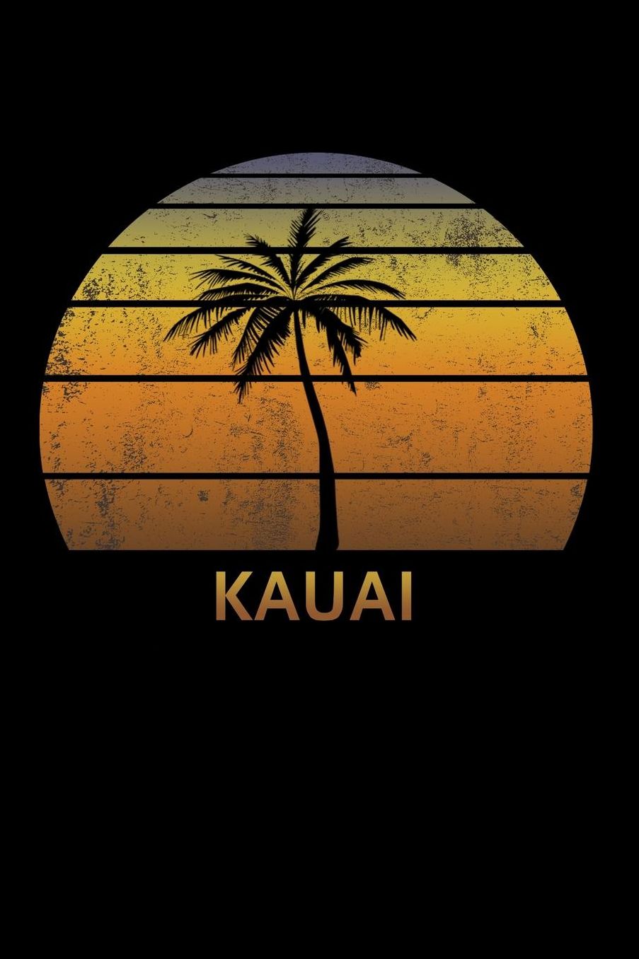 Kauai: Hawaii Notebook Lined Wide Ruled Paper For Taking Notes. Stylish Journal Diary 6 x 9 Inch Soft Cover. For Home, Work Or School.