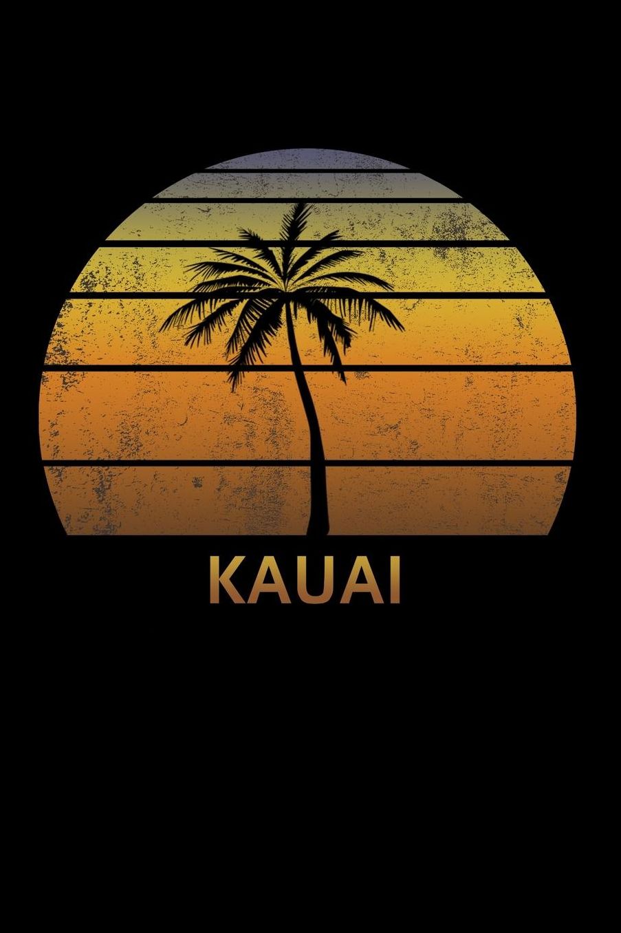 Kauai: Hawaii Notebook Lined Wide Ruled Paper For Taking Notes. Stylish Journal Diary 6 x 9 Inch Soft Cover. For Home, Work Or School.