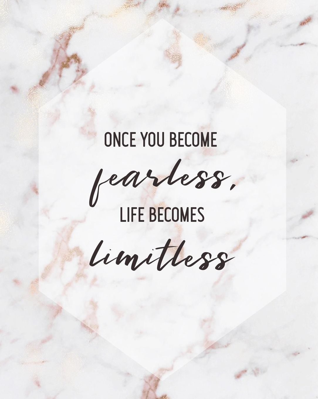 Once You Become Fearless, Life Becomes Limitless: Women Entrepreneur Notebook - Inspirational Quote for Girl Bosses - Write Down All Your Thoughts, Ideas, and Plans for Building Your Empire - 8 x 10 Inches -110 Wide Ruled Lined Pages