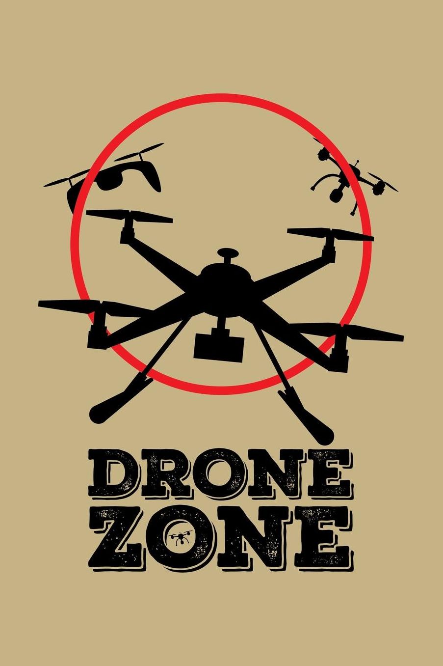 Drone Zone: Blank Paper Sketch Book - Artist Sketch Pad Journal for Sketching, Doodling, Drawing, Painting or Writing