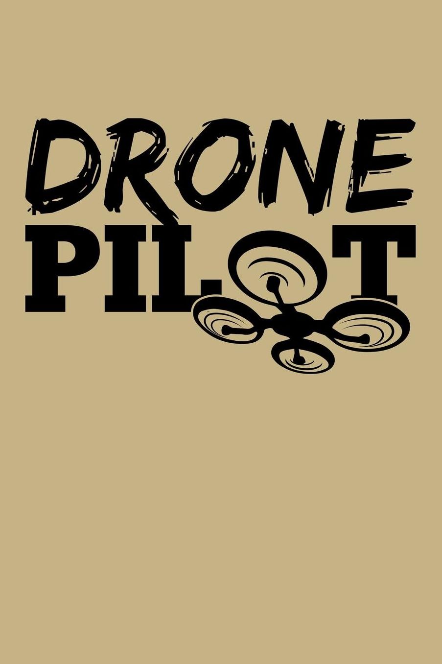 Drone Pilot: Blank Paper Sketch Book - Artist Sketch Pad Journal for Sketching, Doodling, Drawing, Painting or Writing