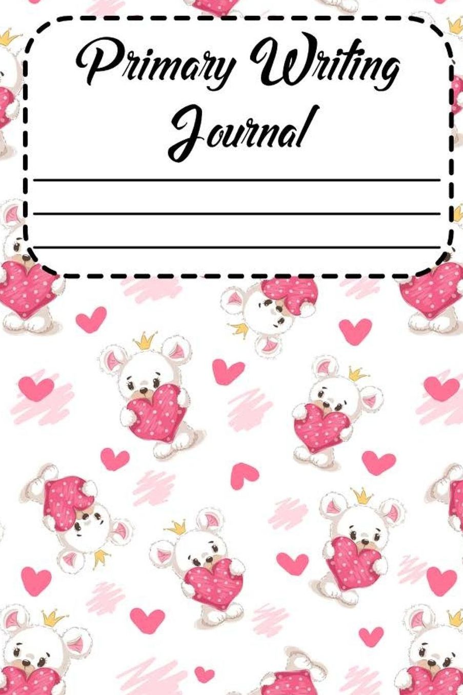 Primary Writing Journal: Composition Notebook for Kids, Trendy Handwriting Practice Paper, Primary Writing Activity Book For Kids