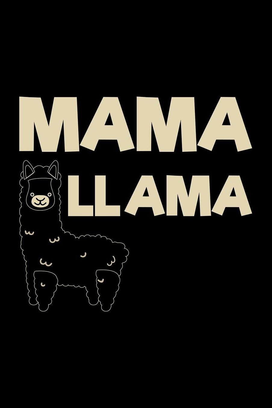Mama Llama: Blank Paper Sketch Book - Artist Sketch Pad Journal for Sketching, Doodling, Drawing, Painting or Writing