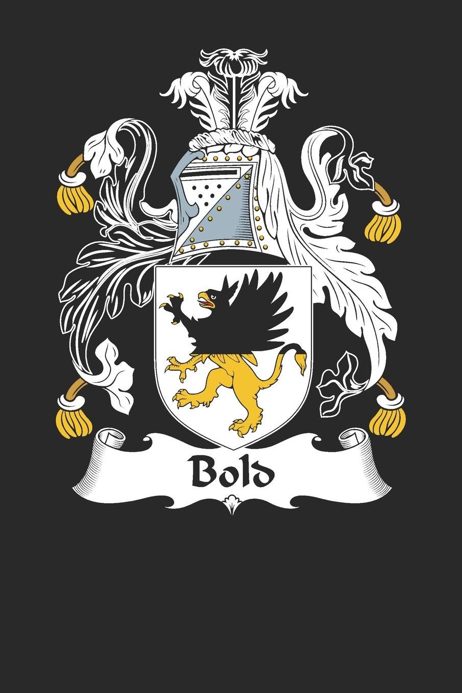 Bold: Bold Coat of Arms and Family Crest Notebook Journal (6 x 9 - 100 pages)
