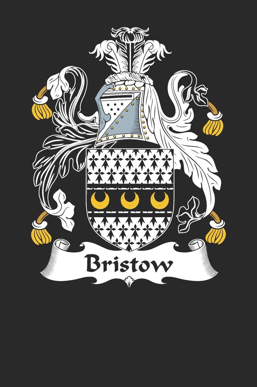 Bristow: Bristow Coat of Arms and Family Crest Notebook Journal (6 x 9 - 100 pages)