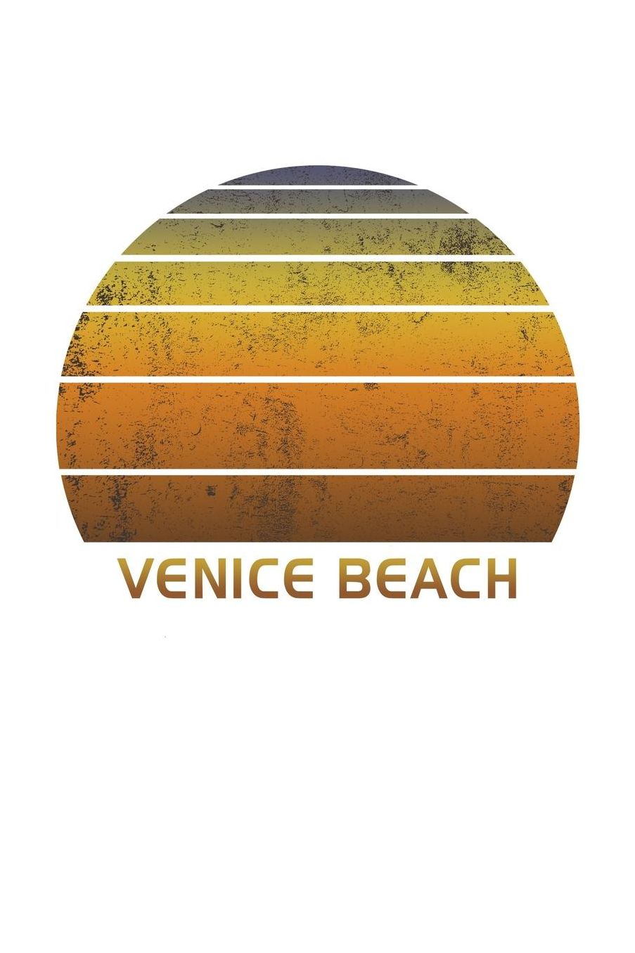 Venice Beach: California Dot Grid Notebook Paper For Work, Home Or School. Vintage Dotted Paper Note Pad For Bullet Style Journaling.