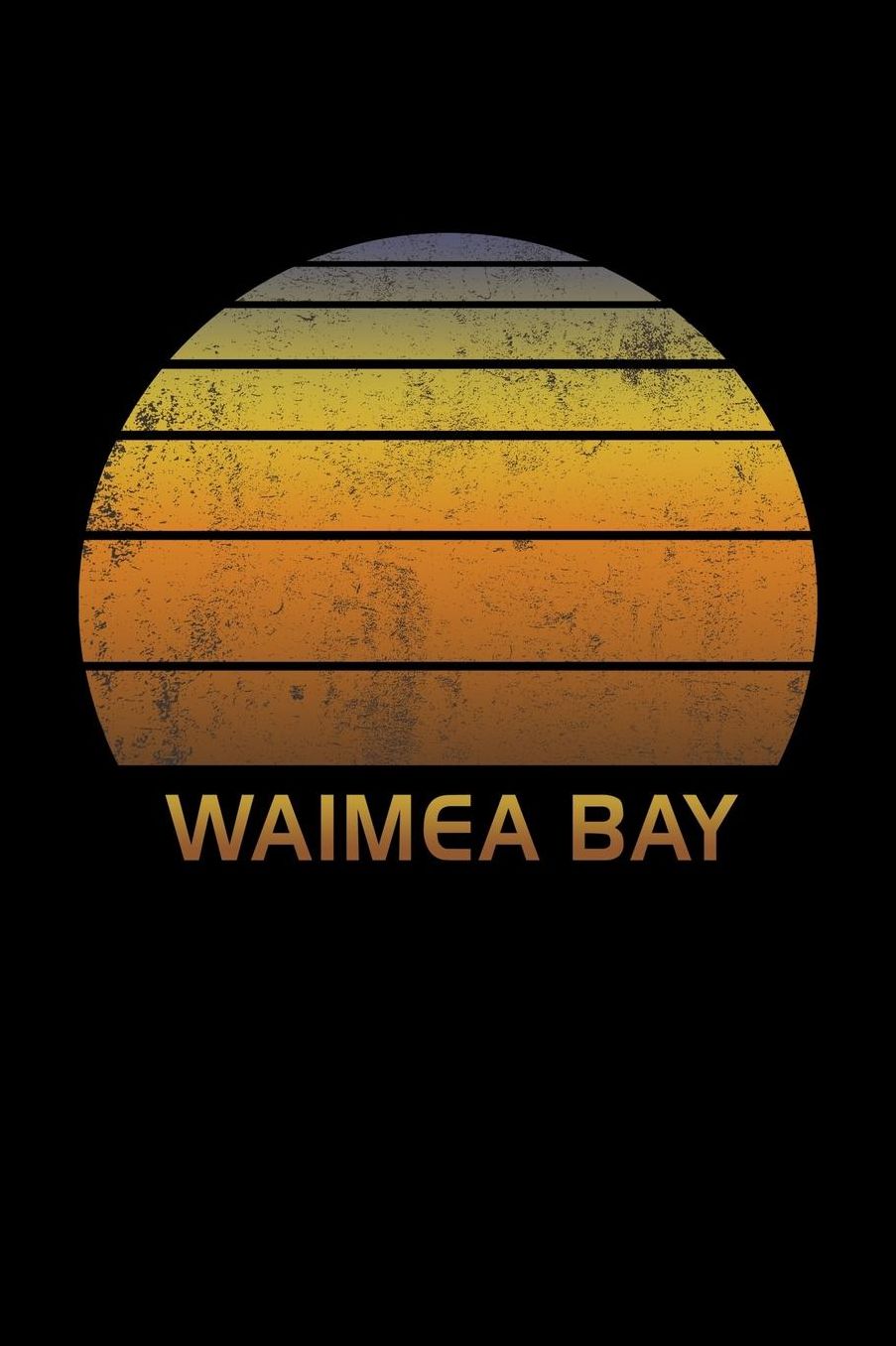 Waimea Bay: Oahu Hawaii Vintage Dot Grid Journal Notebook Paper To Organize Work, Home Or School. Stylish Bullet Journaling Dotted Note Pad For Taking Notes, Games, Drawing & Sketching With 6 x 9 Inch Soft Cover.
