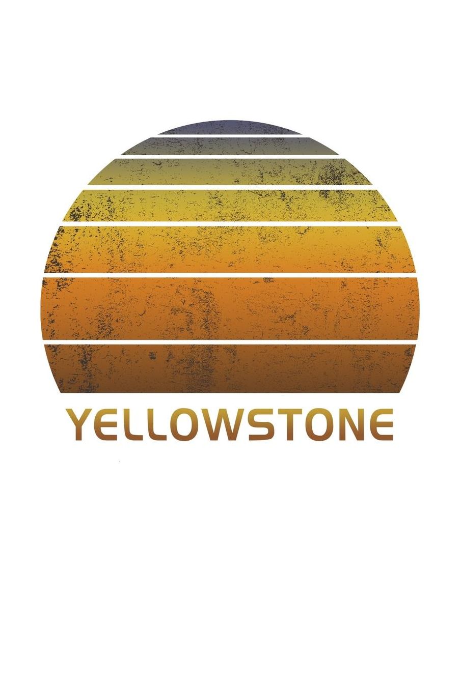 Yellowstone: National Park Dot Grid Notebook Paper For Work, Home Or School. Vintage Dotted Paper Note Pad For Bullet Style Journaling.