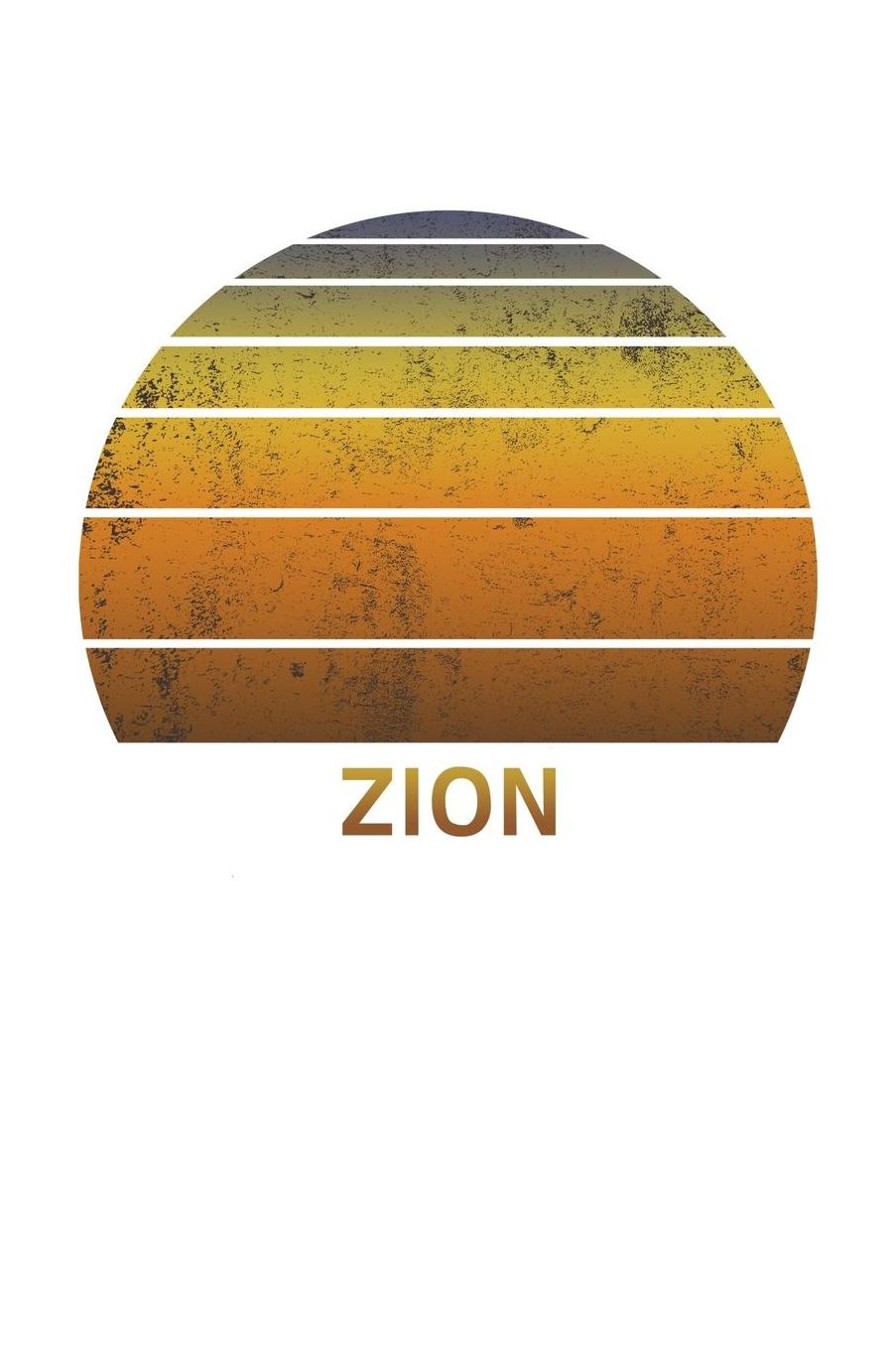 Zion: National Park Dot Grid Notebook Paper For Work, Home Or School. Vintage Dotted Paper Note Pad For Bullet Style Journaling.