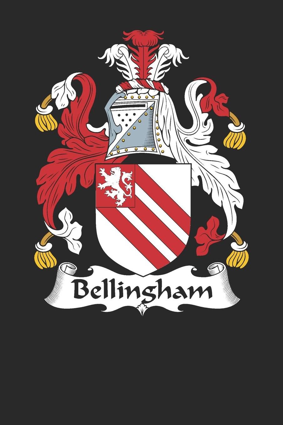 Bellingham: Bellingham Coat of Arms and Family Crest Notebook Journal (6 x 9 - 100 pages)