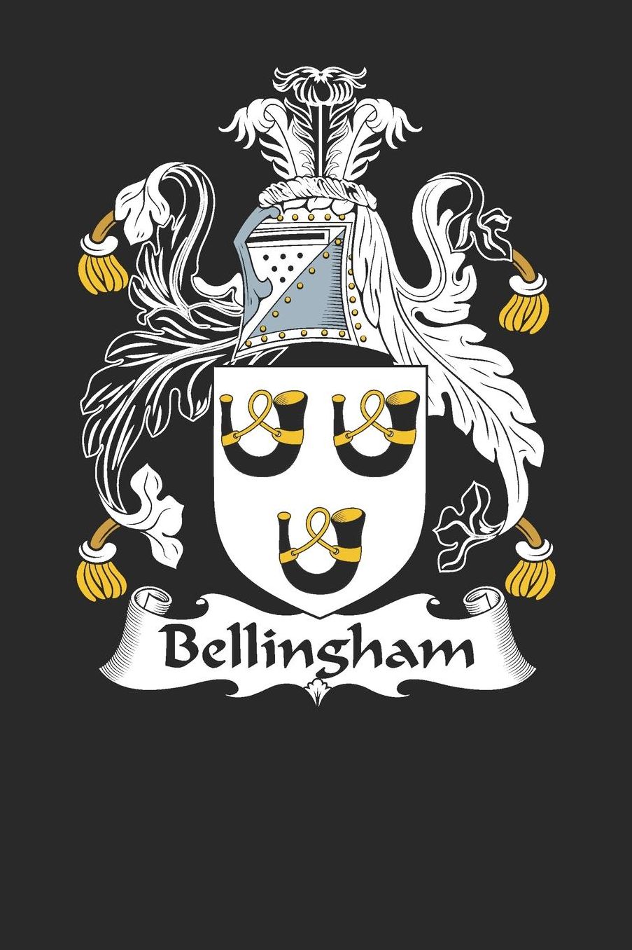 Bellingham: Bellingham Coat of Arms and Family Crest Notebook Journal (6 x 9 - 100 pages)
