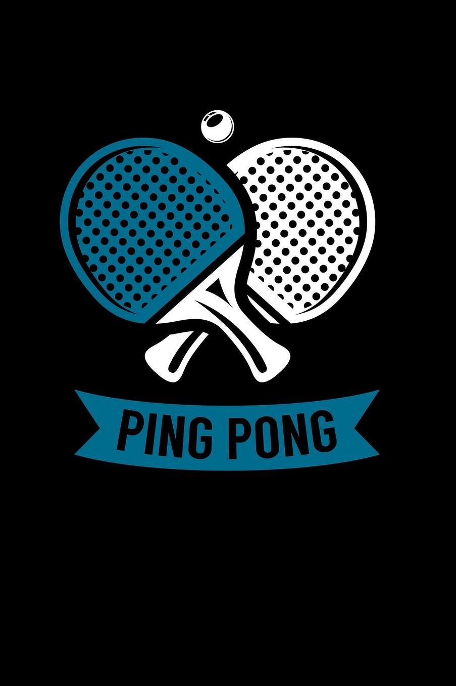 Ping Pong: Blank Paper Sketch Book - Artist Sketch Pad Journal for Sketching, Doodling, Drawing, Painting or Writing