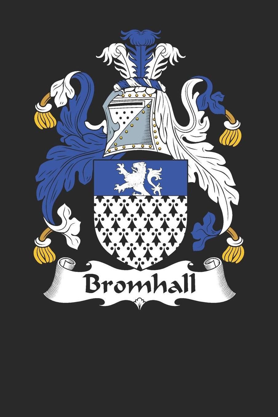 Bromhall: Bromhall Coat of Arms and Family Crest Notebook Journal (6 x 9 - 100 pages)