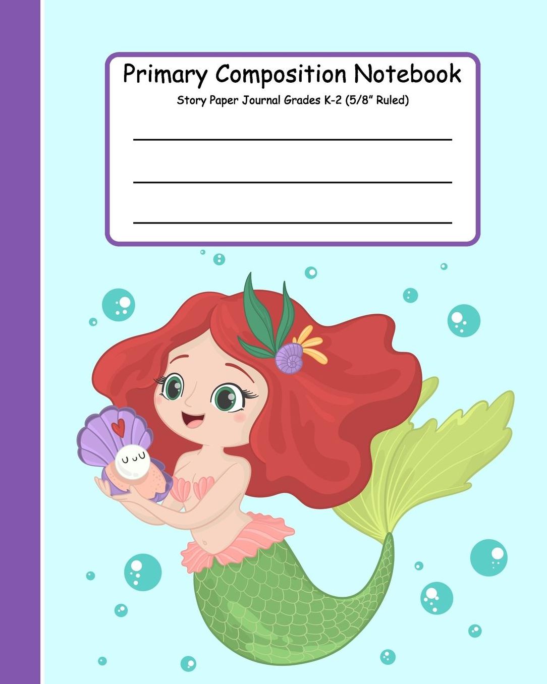 Primary Composition Notebook Story Paper Journal: Primary Composition Books K-2. Picture Space And Dashed Midline, Primary Composition Notebook, Composition Notebook for Kindergarten, Composition Notebook