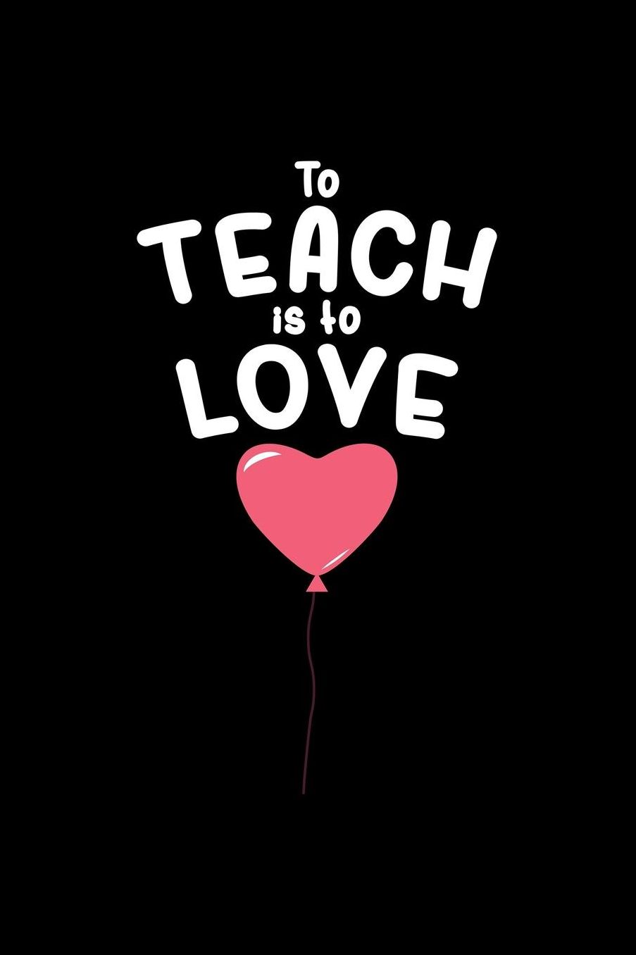 To Teach Is To Love: Blank Paper Sketch Book - Artist Sketch Pad Journal for Sketching, Doodling, Drawing, Painting or Writing