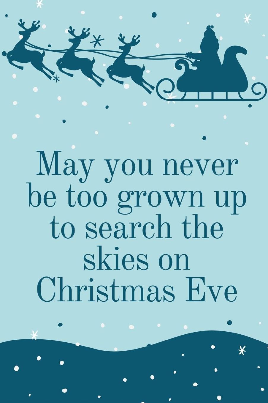 May You Never Be Too Grown Up To Search The Skies On Christmas Eve: Holiday Ultimate Organizer Notebook: Less Stress More Enjoyment Holiday Budget Christmas Cards Shopping Lists Decorations Party Planning Menu Planner Grocery List