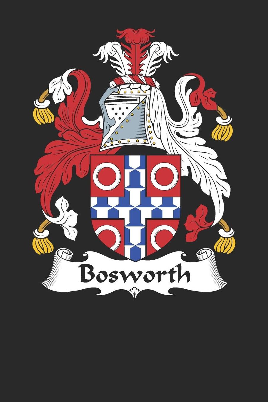 Bosworth: Bosworth Coat of Arms and Family Crest Notebook Journal (6 x 9 - 100 pages)