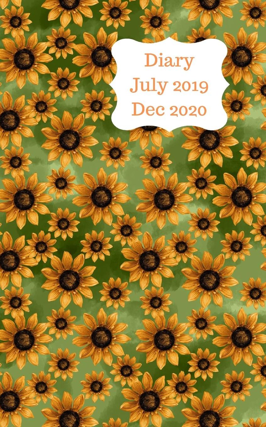 Diary July 2019 Dec 2020: 5x8 pocket size, week to a page 18 month diary. Space for notes and to do list on each page. Perfect for teachers, students and small business owners. Sunflowers design