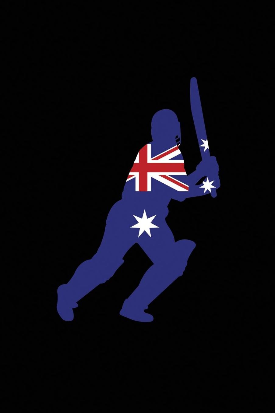 Australia Cricket: Notebook 120 Pages Journal 6x9 Blank Line