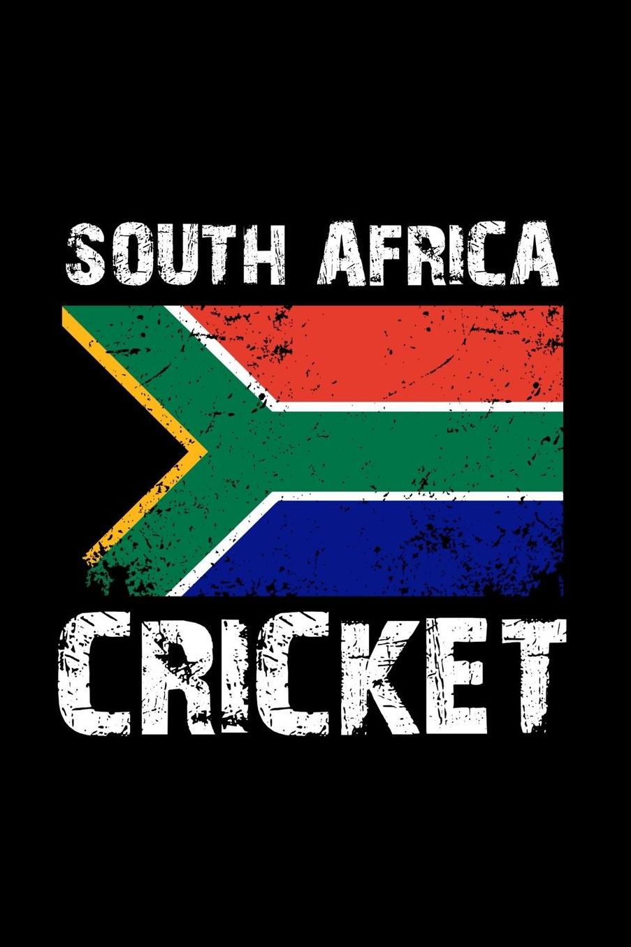 South Africa Cricket: Notebook 120 Pages Journal 6x9 Blank Line