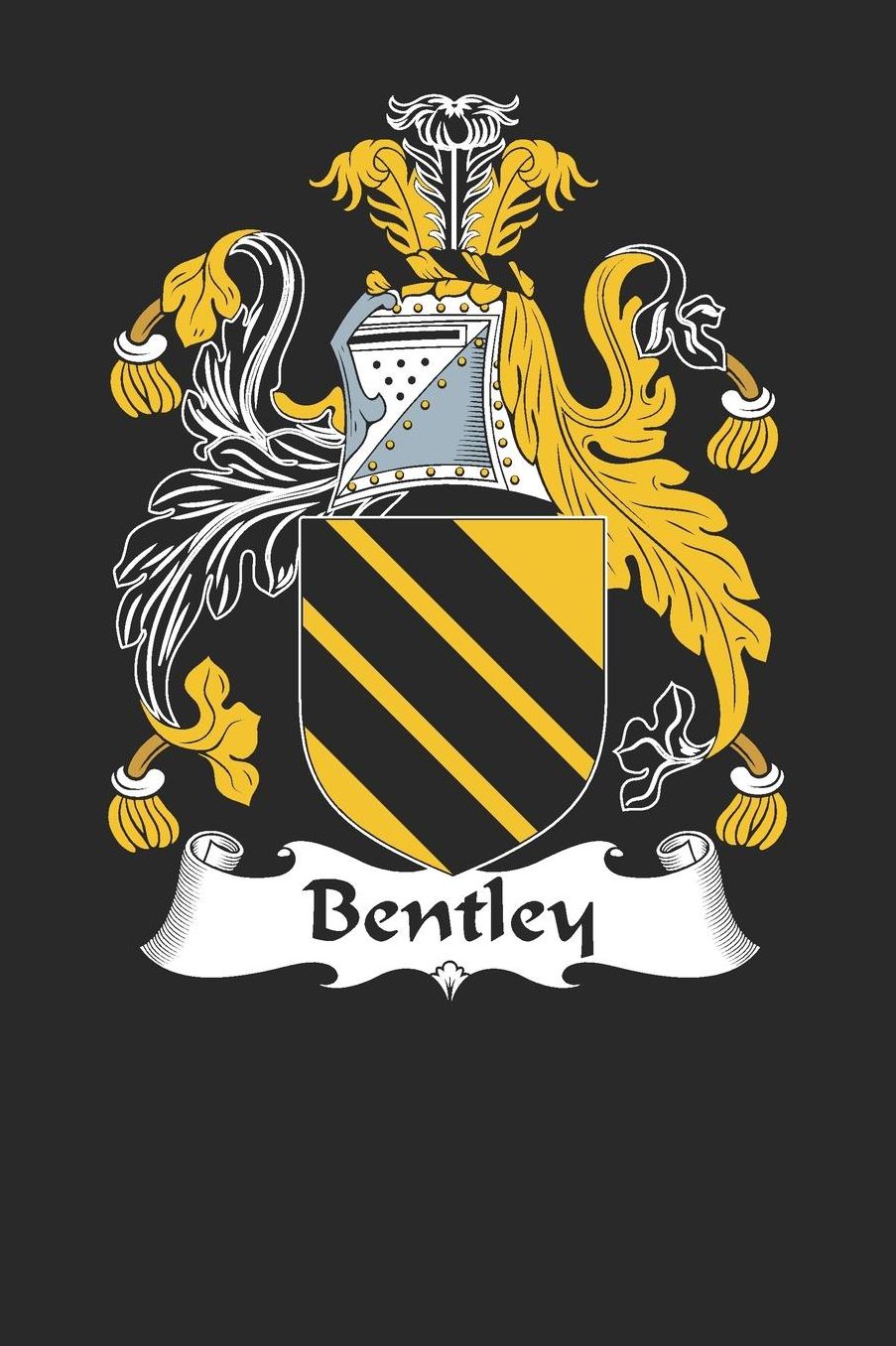 Bentley: Bentley Coat of Arms and Family Crest Notebook Journal (6 x 9 - 100 pages)
