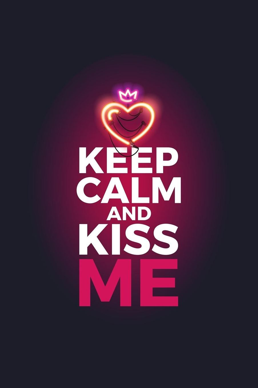 Keep Calm And Kiss Me: Blank Paper Sketch Book - Artist Sketch Pad Journal for Sketching, Doodling, Drawing, Painting or Writing