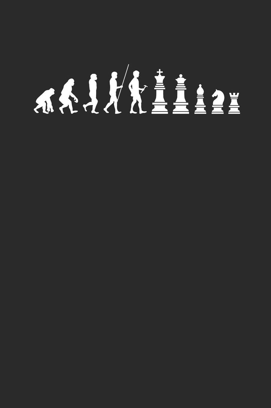 Chess Evolution: Blank Lined Notebook (6 x 9 - 120 pages) Chess Game Notebook for Daily Journal, Diary, and Gift